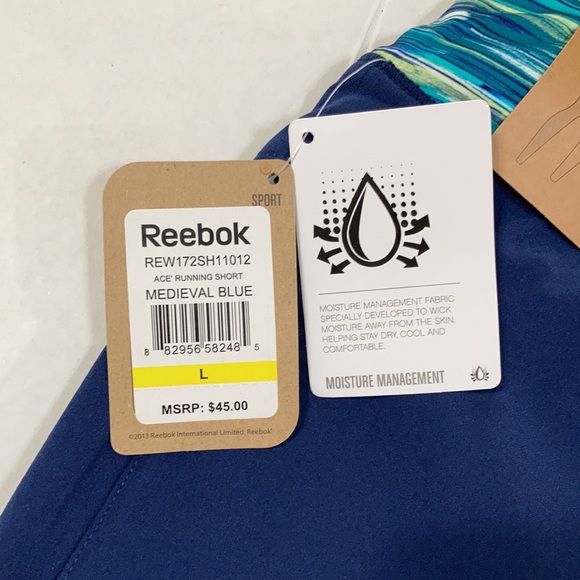 NWT Reebok Athletic Shorts - Picture 5 of 8